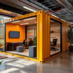 Smart office : idees creatives pour un bureau containerise a la pointe de la technologie